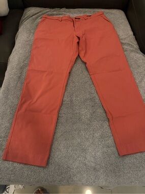 Tommy Hilfiger Coral-Orange Chino Pants